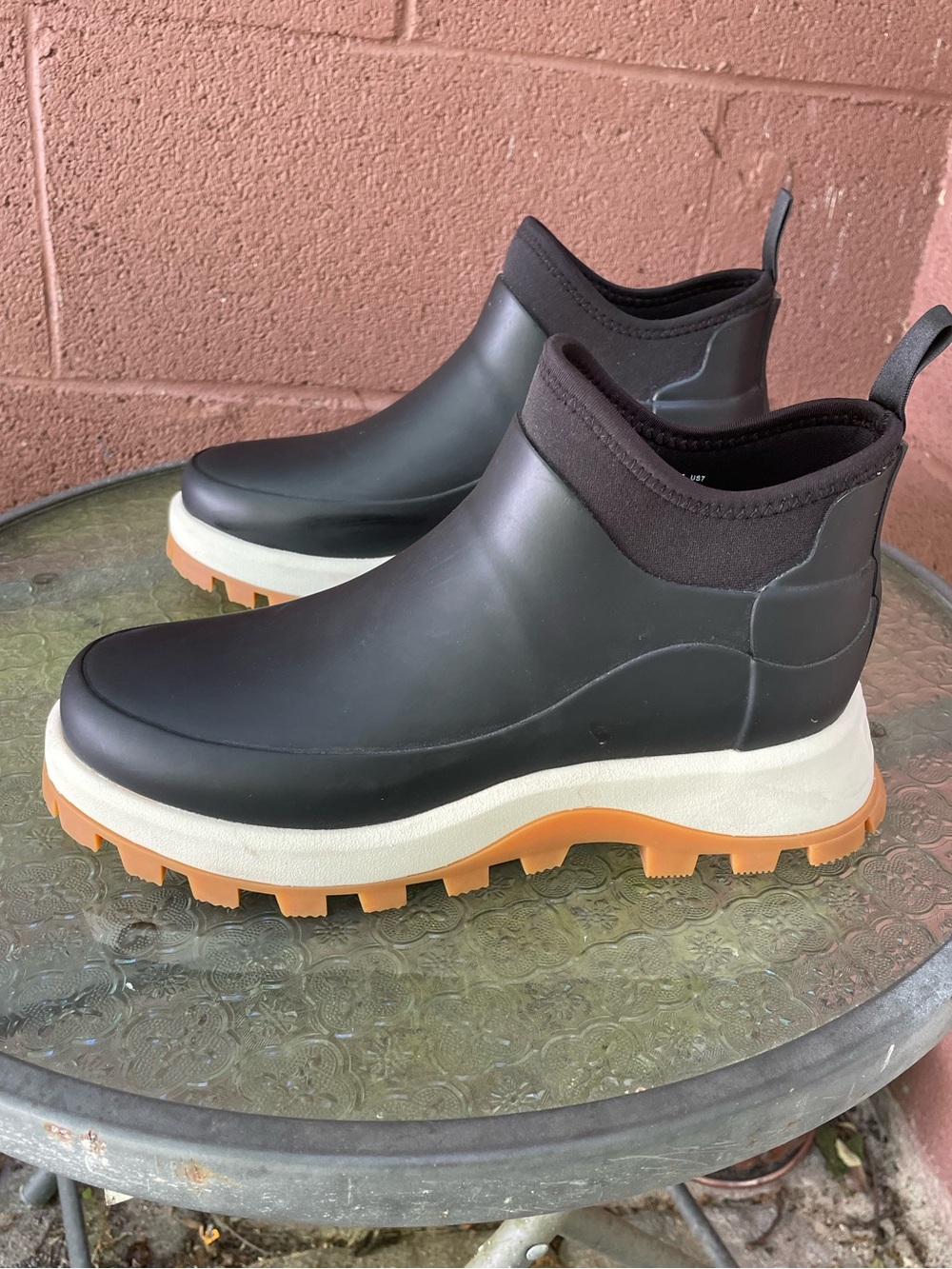 New Hunter City Explorer Ankle Rain Boots Size 7
